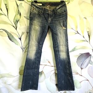 DECREE | NWOT Bootcut Blue Jeans in Dark Wash sz 5